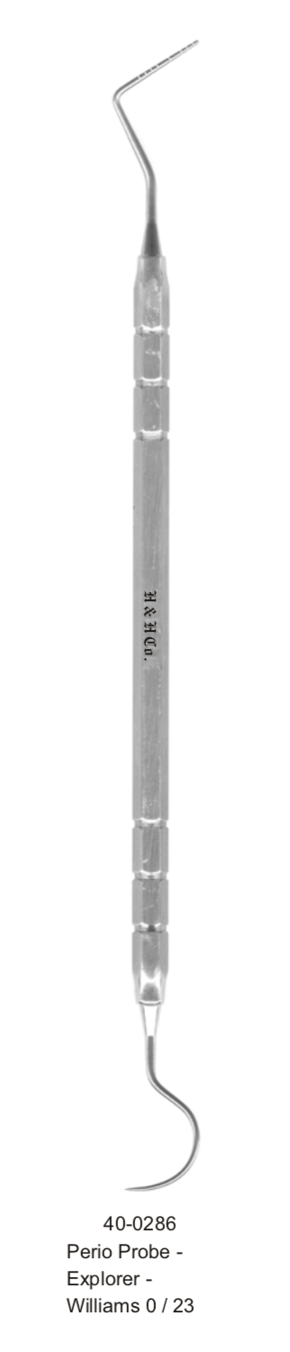 PERIO PROBE-EXPLORER-WLMS-0/23