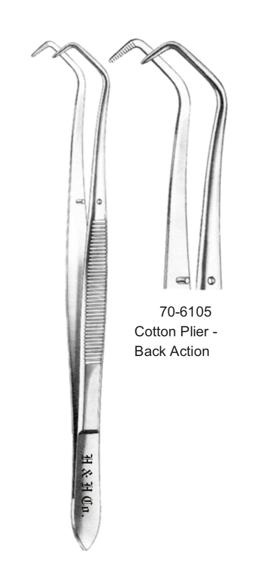 COTTON PLIERS-BACK ACTION