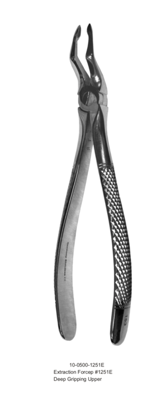 EXT FORCEP #1251E UPPER ROOTS