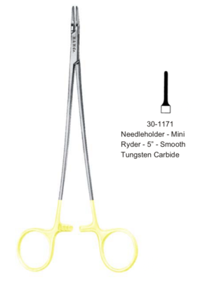 NEEDLE HOLDER - MINI-RYDER-5&quot;-SMOOTH - DISCONTINUED