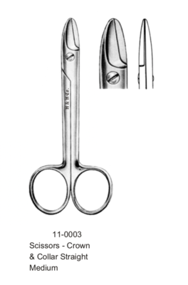 SCISSORS-CROWN &amp; COLLAR-STR-MD