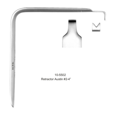 RETRACTOR AUSTIN #2-4&quot;