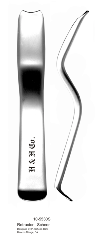 RETRACTOR SCHEER