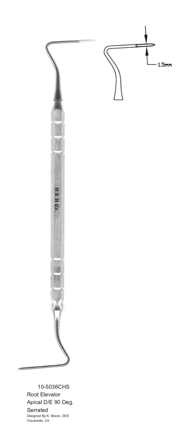 APICAL ROOT TIP PICK D/E 90DGR