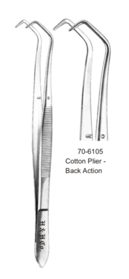 COTTON PLIERS-BACK ACTION