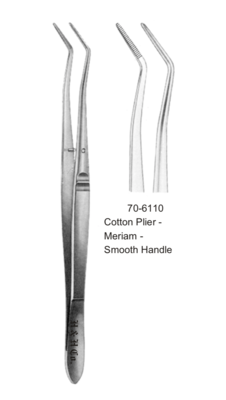 COTTON PLIERS-MERIAM SMTH HNDL