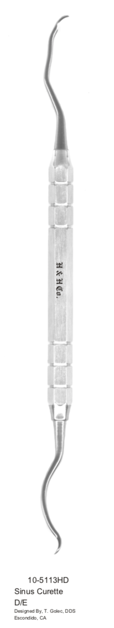 SINUS CURETTE D/E