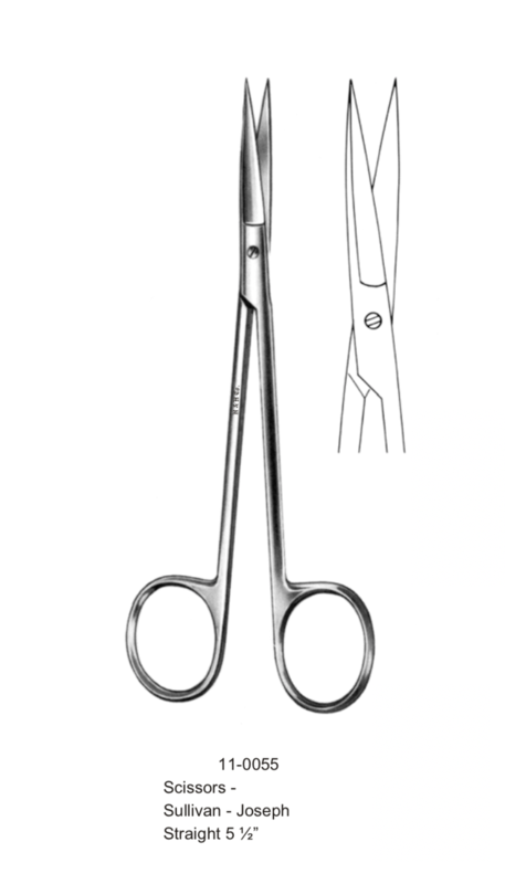 SCISSORS JOSEPH STRAIGHT 5 1/2"