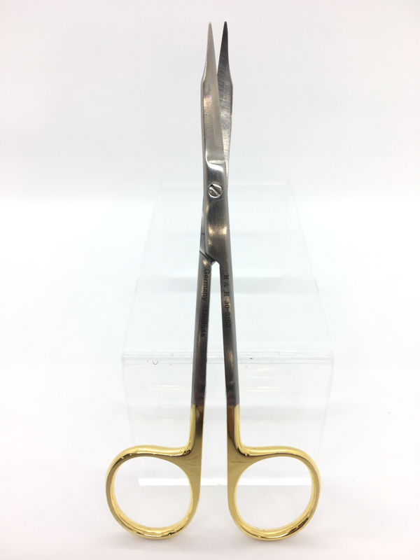 SCISSORS GOLDMAN FOX 5"DOUBLE CURVE