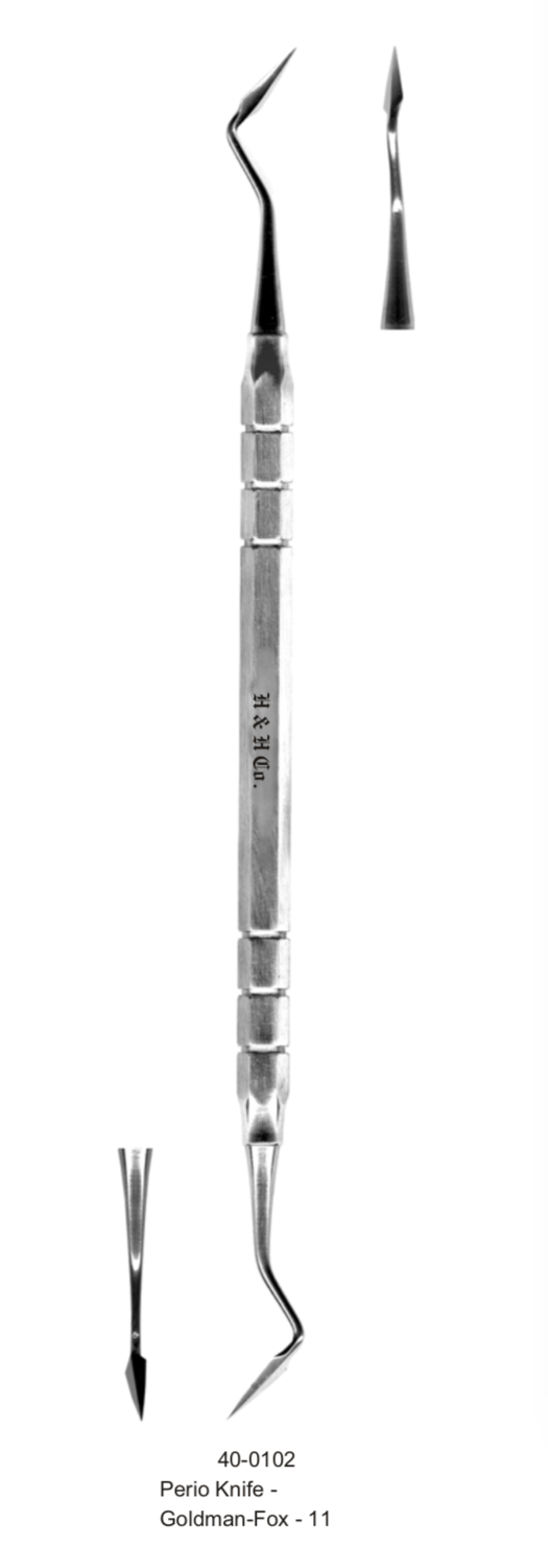 PERIO KNIFE-GOLDMAN-FOX-11
