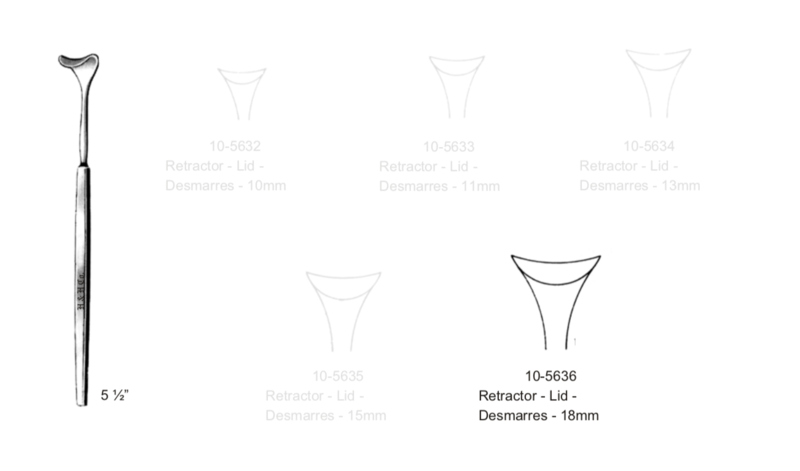RETRACTOR LID DESMARRES 18mm