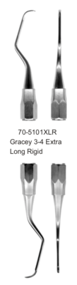 CURETTE - GRACEY 3-4 EXTRA LONG RIGID