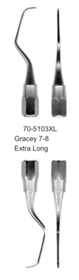 CURETTE - GRACEY 7-8 REGULAR EXTRA LONG CURETTE - GRACEY 7-8 REGULAR EXTRA LONG