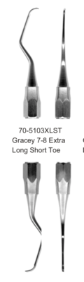 CURETTE - GRACEY 7-8 REGULAR EXTRA LONG SHORT TOE CURETTE - GRACEY 7-8 REGULAR EXTRA LONG SHORT TOE