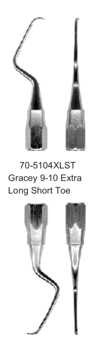 CURETTE - GRACEY 9-10 REGULAR EXTRA LONG SHORT TOE