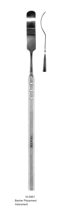 BARRIER PLACEMENT INSTRUMENT