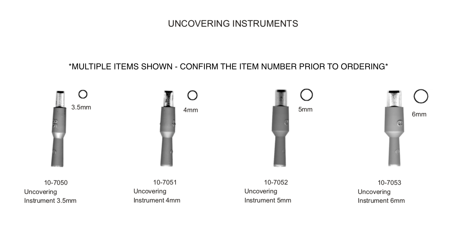 UNCOVERING TISSUE PUNCH INSTRUMENT 4.0mm