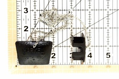 MARKEL MOUTH PROP BITE BLOCK - CHILD/ADULT 10&quot; CHAIN