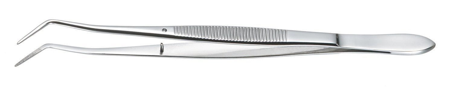 PLIERS OPERATIVE, MERIAM TWEEZER FIRg. 3, 16 CM, SERRATED,