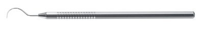 EXPLORER OPERATIVE, OCTAGONAL, FIG-23, STAINLESS TIP, SINGLE ENDED