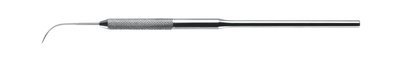 EXPLORER OPERATIVE, SINGLE ENDED, FIG-3A, ROUND KNURLED HANDLE, STAINLESS