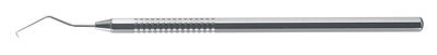 EXPLORER OPERATIVE, OCTAGONAL, FIG-17, STAINLESS TIP, SINGLE ENDED