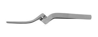 FORCEPS FOR ARTICULATION PAPER, MILLER, 15,0 CM, CURVED