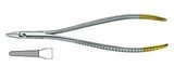 LANGENBCK-RYDER NEEDLE HOLDER STRAIGHT 16CM WITH TC AND SUTURE SLOT