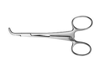 PLIERS OPERATIVE, 1 PAIR OF STRIP HOLDING FORCEPS, 12 CM