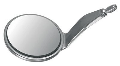 MOUTH MIRROR, STAINLESS STEEL, FRONT SURFACE, Ø22 MM, M2.5 THREAD