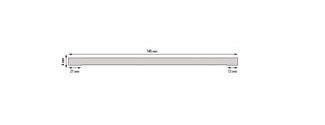 STEEL STRIP, STAINLESS, 4X148MM ONE SIDE SERRATED