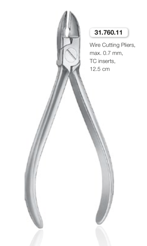 WIRE CUTTER, TC INSERTS
