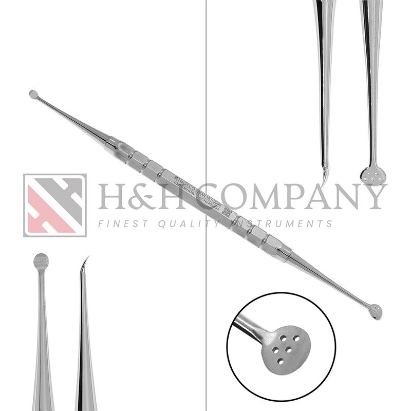 Curette, Molt 2/4HD, With Holes
