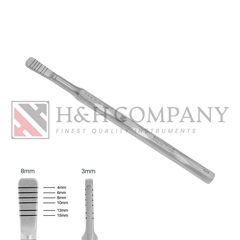 Cullum Sinus Floor Elevator, 8mm x 3mm