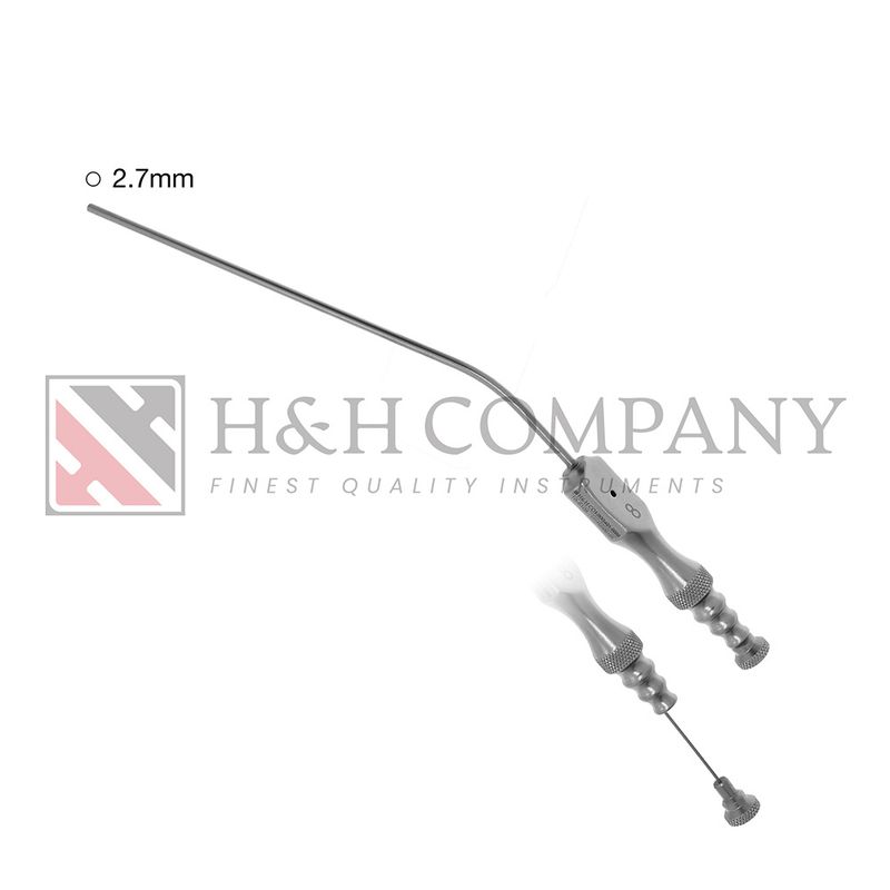 Suction Tip, Frazier #8, 2.7mm