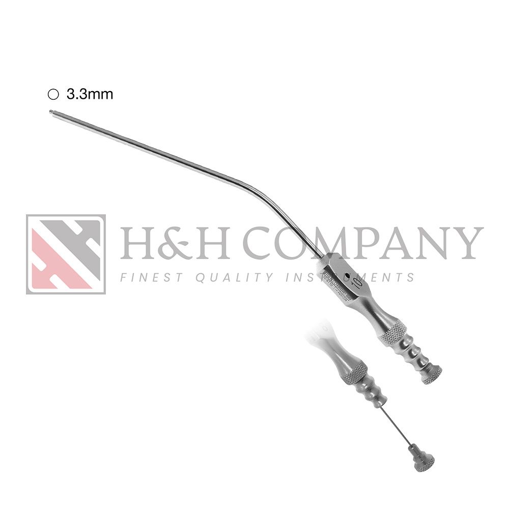 Suction Tip, Frazier #10, 3.3mm
