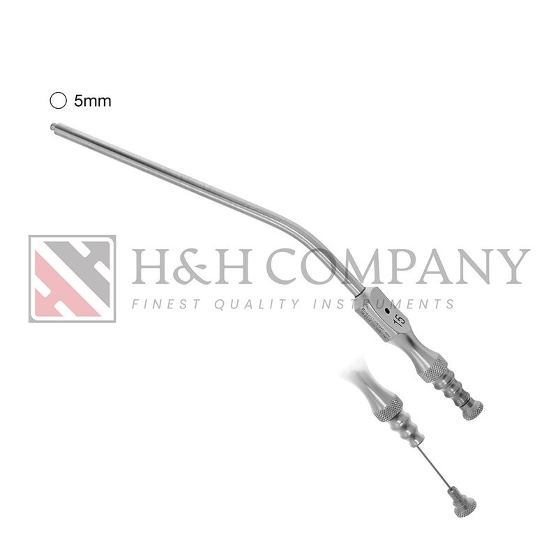 Suction Tip, Frazier #15, 5.0mm