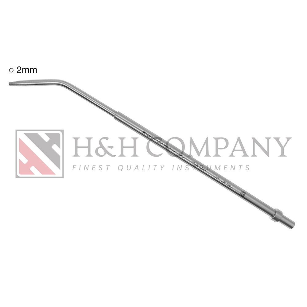Suction Tip, #2 Tapered, 2.0mm, 9"