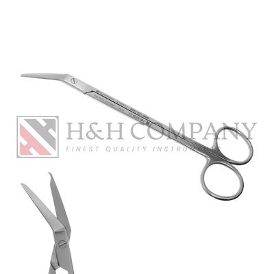 SCISSORS LOCKLIN, SUTURE NOTCH SERRATED 6 1/4”