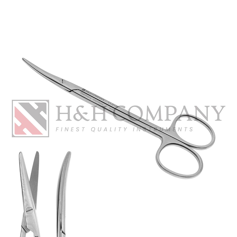 SCISSORS STRABISMUS-CRV 4 1/2"