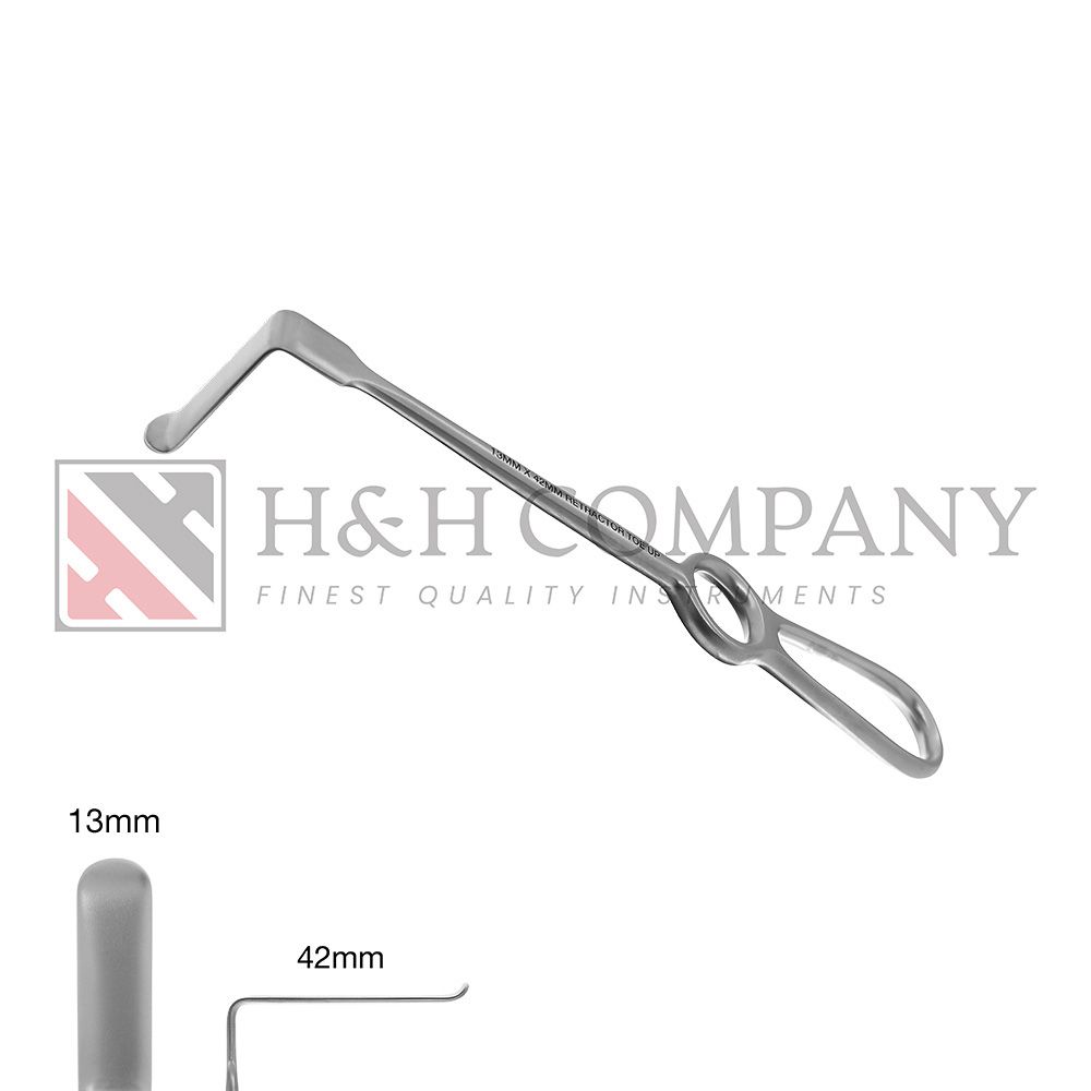 Retractor, 13 x 42mm, Toe Up