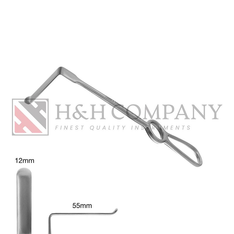 Retractor, 12 x 55mm, Toe Up