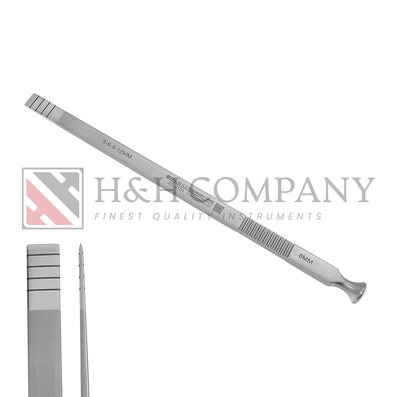 Osteotome, Straight, 8mm, 7"