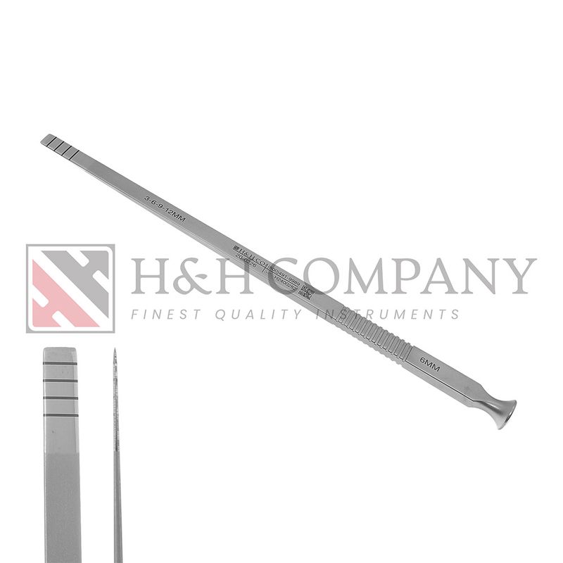 Osteotome, Thin, 6mm, 7"