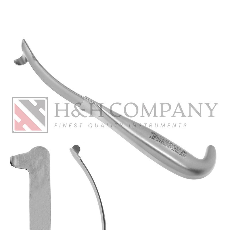 Retractor, Sigmoid Notch, Right