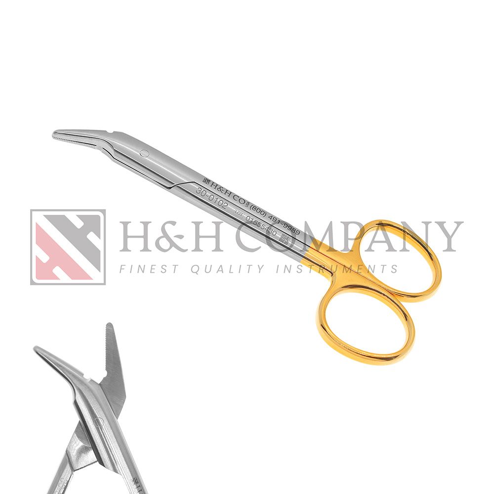 SCISSORS-WIRE CUTTING-5"-ANGLE CARBIDE