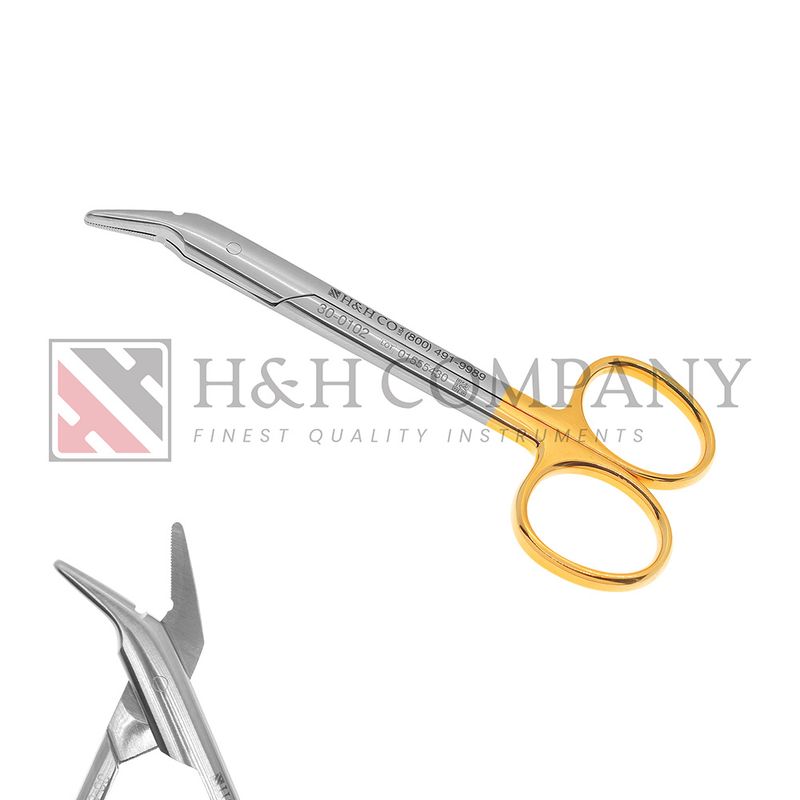 SCISSORS-WIRE CUTTING-5"-ANGLE CARBIDE