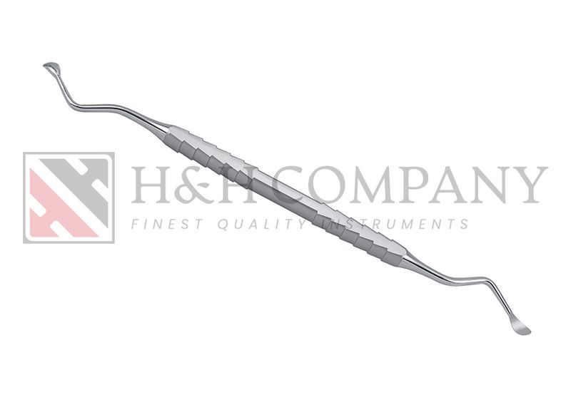 Bone Curette, Lucas, Z-Handle, 5.0mm