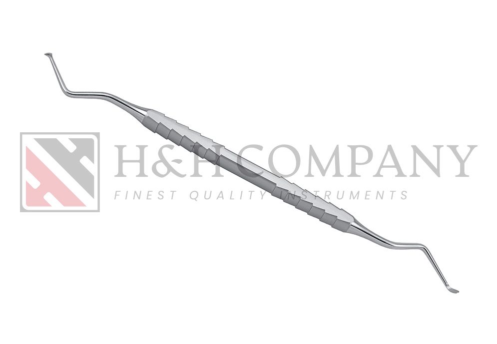 Bone Curette, Lucas, Z-Handle, 2.5mm