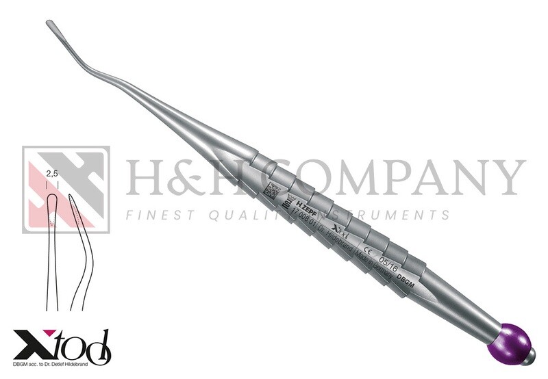 X-Tool #77S, Curved, Distal Root, 2.5mm